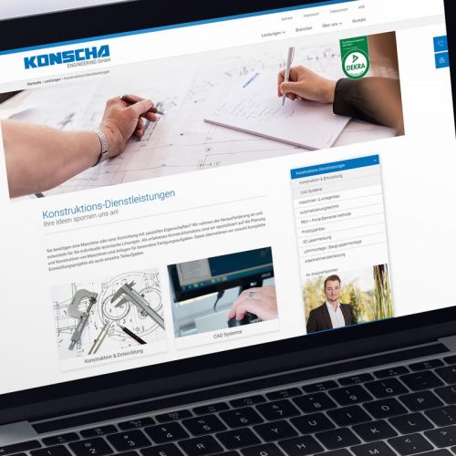 KONSCHA Engineering GmbH / Webseite